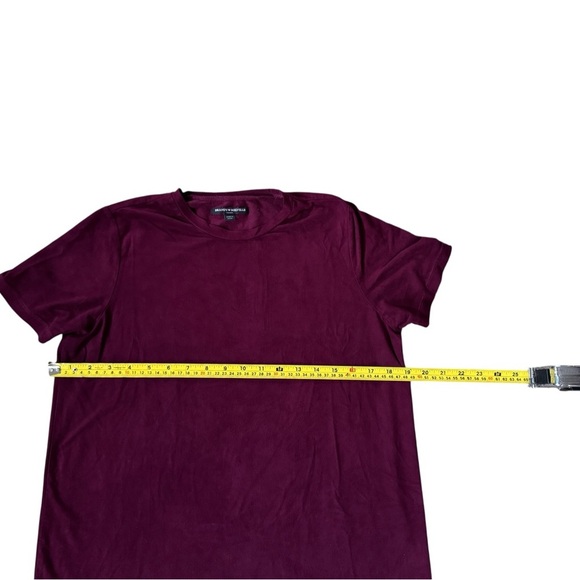 Brandy Melville Velvet T-Shirt Dress One Size - Picture 3 of 4